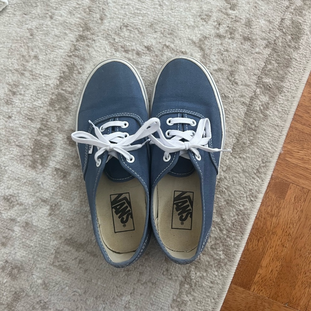 Authentic classic blue vans